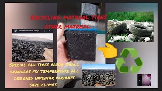 Easy variant recycling ♻️ old matreal Tires other design inventar or builder matreal [upl. by Ennovahs]