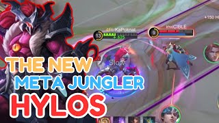 Hylos The New Meta Jungler  Mobile Legends Gameplay [upl. by Margette]