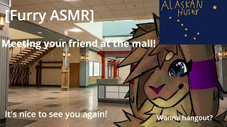 Furry ASMR Meeting your friend at the mallu work here [upl. by Nadnal692]