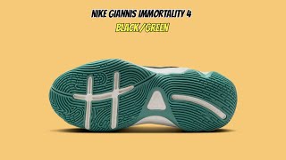 Nike Giannis Immortality 4 BlackGreen [upl. by Eseer]