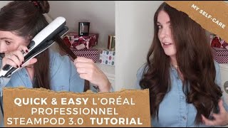 AD  L’Oréal Professionnel Steampod 30 2020 Tutorial [upl. by Scrivenor402]