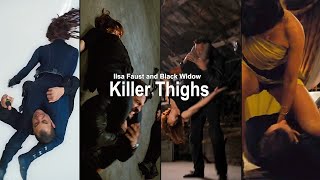 Killer Thighs Ilsa Faust and Black Widow  Mission Impossible Theme [upl. by Ecyob]