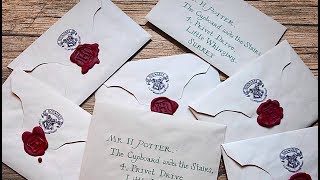 DIY Harry Potter Letter  PAUADELL [upl. by Sihon451]