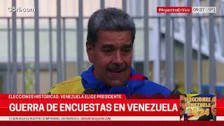 El minuto a minuto de las ELECCIONES en VENEZUELA [upl. by Fawcett136]