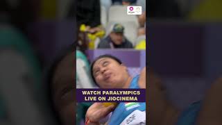 Bhagyashree Jadhav in the medal contention  Paralympics Shot put Highlights  JioCinema [upl. by Vaenfila527]