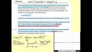 2021I Klarinet vraag 8 en 9 havo wiskunde A [upl. by Amata399]