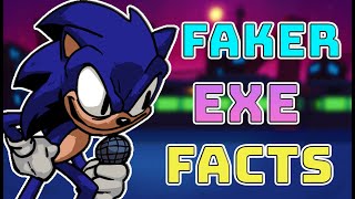 Top 5 EXE  Faker Sonic Facts In fnf [upl. by Gulgee321]