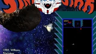 Sinistar Arcade  Game Play [upl. by Fredek]