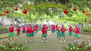 Holly Jolly Christmas  Line Dance Choreo MK INA  Nov24 JASMINE LD Pontianak [upl. by Laurent600]