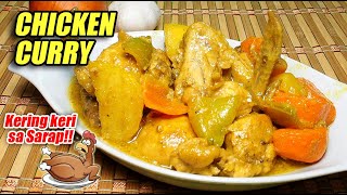 TASTY PINOY STYLE CREAMY CHICKEN CURRY EASY TO COOK [upl. by Mikihisa]