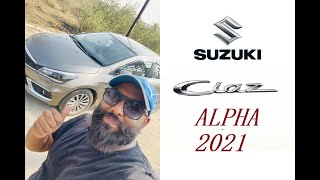 Maruti Suzuki Ciaz Alpha 2021 Magma Grey  Ciaz BS6 Top Model  Interior and Exterior car review [upl. by Alberic]