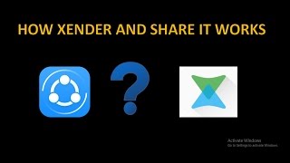 HOW SHARE IT AND XENDER WORKS [upl. by Ona]