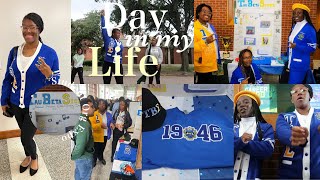 DAY IN MY LIFE HBCU EDITION ✰ STUDENT ORGANIZATION EXPO CLASSES BAND PRACTICE ETC [upl. by Yajeet]