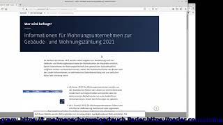 Zensus 2021 was wird abfragt Auskunftspflicht für Wohneigentümer Grundlage für Zwangshypotheken [upl. by Coretta]