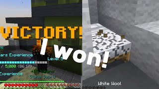 I won bedwars [upl. by Oigaib]