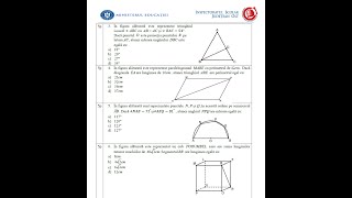 Simulare EN matematică ISJ Olt  decembrie 2023  Subiectele I şi II [upl. by Elodea992]