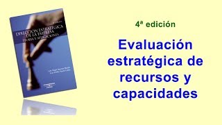 Evaluación estratégica de recursos y capacidades [upl. by Eahcim]