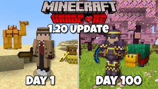 100 Days in 120 Hardcore Minecraft [upl. by Frager]