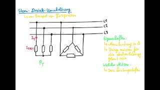 Stern  Dreieck Umschaltung  Die Grundlagen am Beispiel von Ohmschen Verbrauchern [upl. by Natye]