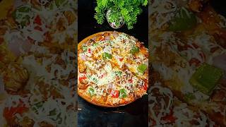 Without Base Chicken Pizza Recipe  Without Flour Pizza Recipe recipe shorts trending [upl. by Kisung119]