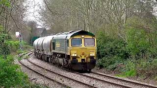 Rail Freight Kew  Dudding Hill Jn [upl. by Teiluj879]