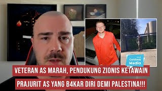 Veteran AS Marah Pendukung Zionis Ketawain Aaron Bushnell yang B4kar Diri Demi Palestina [upl. by Eserehc]