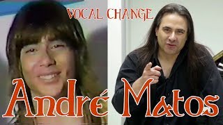 ANDRE MATOS VOCAL CHANGE 1985  2017 Eng  Esp Live [upl. by Anilev66]