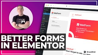 Powerful Free amp Pro Form Builder for Elementor  MetForm [upl. by Roselba459]