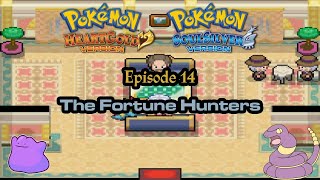 Lets Play Pokemon HeartGold SoulSilver Episode 14 The Fortune Hunters [upl. by Theodore614]