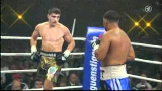 Marco Huck Muamer Hukic vs Godfrey 2 R 21082010 Erfurt [upl. by Nohsid]