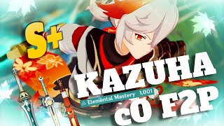 MUST PULL Simple Kazuha Guide for F2P and New Players [upl. by Daraj]