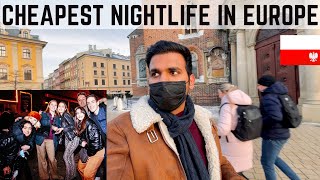 EXPLORING THE CHEAPEST PARTY CITY OF EUROPE KRAKOW POLAND 🇵🇱 [upl. by Eirellav]