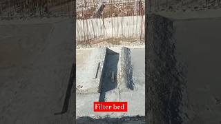 Filter bedwater treatment plant viralvideo construction shorts trending phonk beats [upl. by Oznohpla276]