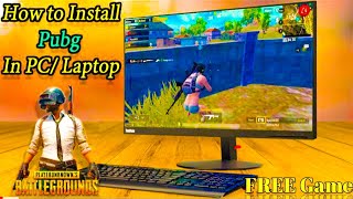 How To Download PUBG MOBILE On PC For Free Must Watch🔥🔥2023 free gameplay 😍 [upl. by Aivon]