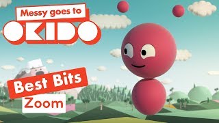 ZOOMS TRANSFORMATION BEST BITS 🤩 Compilation 🎥 Messy Goes To OKIDO  Cartoons For Kids [upl. by Gregrory909]