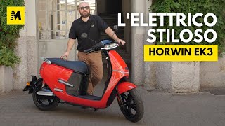 Horwin EK3 lo scooter elettrico per affrontare la città con stile [upl. by Hortense630]