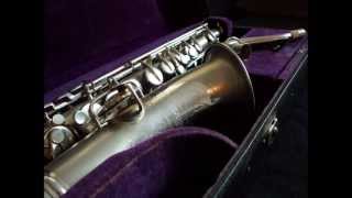 Selmer New York CMelody sax By Antoine Foster [upl. by Kcam]