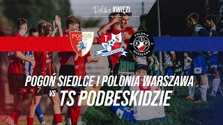 GORZKOSŁODKI TYDZIEŃ NA MAZOWSZU  Pogoń Siedlce 13 TSP  Polonia Warszawa 20 TSP [upl. by Eojyllib349]