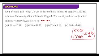 solution  class 12  molarity normality and molality  NCERT Q  NEET  JEE [upl. by Gilmer510]