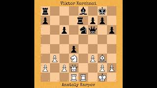 Anatoly Karpov vs Viktor Korchnoi  World Championship Match 1981 [upl. by Eihtak]