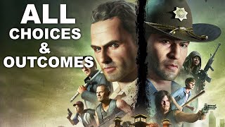 The Walking Dead Destinies All Choices amp Outcomes [upl. by Jareen8]