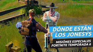 Dónde están todos los Jonesys en Fortnite incluido Jonesy I  localizaciones [upl. by Chrisy]