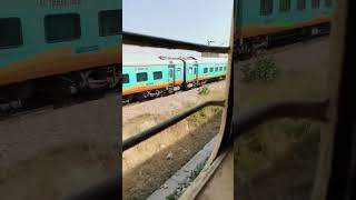 Train in india 🚂 shorts shortsfeed train indianrailways india youtubeshorts youtube trending [upl. by Telrats]