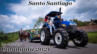 Cabalgata La Atarjea 2021 Santo Santiago [upl. by Edyak]