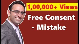 Introduction to Free ConsentMistake  Mercantile Law Lectures for CACSCMA [upl. by Wayolle747]