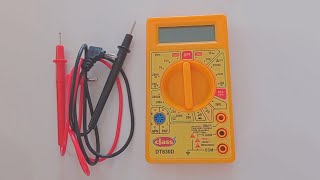 MULTİMETRE AVOMETRE İLE ÖLÇÜM NASIL YAPILIR Voltmetre ampermetre current Ohmmetre [upl. by Yelram]