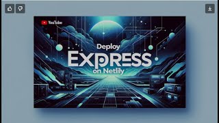 How to deploy express on Netlify netlify express deploy [upl. by Av570]