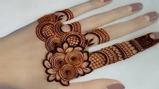 New Eid Special New Stylish Mehndi Designs For Back Hand l Easy Latest Arabic Mehndi Design l Mehndi [upl. by Monto]