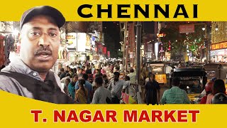 This T Nagar Chennai is so famous in Tamil Nadu  Indias Busiest Market [upl. by Nodarb]