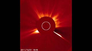 NASA  Incoming Comet Outgoing CME [upl. by Sulamith780]